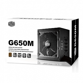 PSU Cooler Master G650M 650 Watt Semi Modular 80 PLUS Bronze Semi Modular 